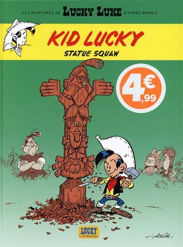 KID LUCKY STATUE SQUAW